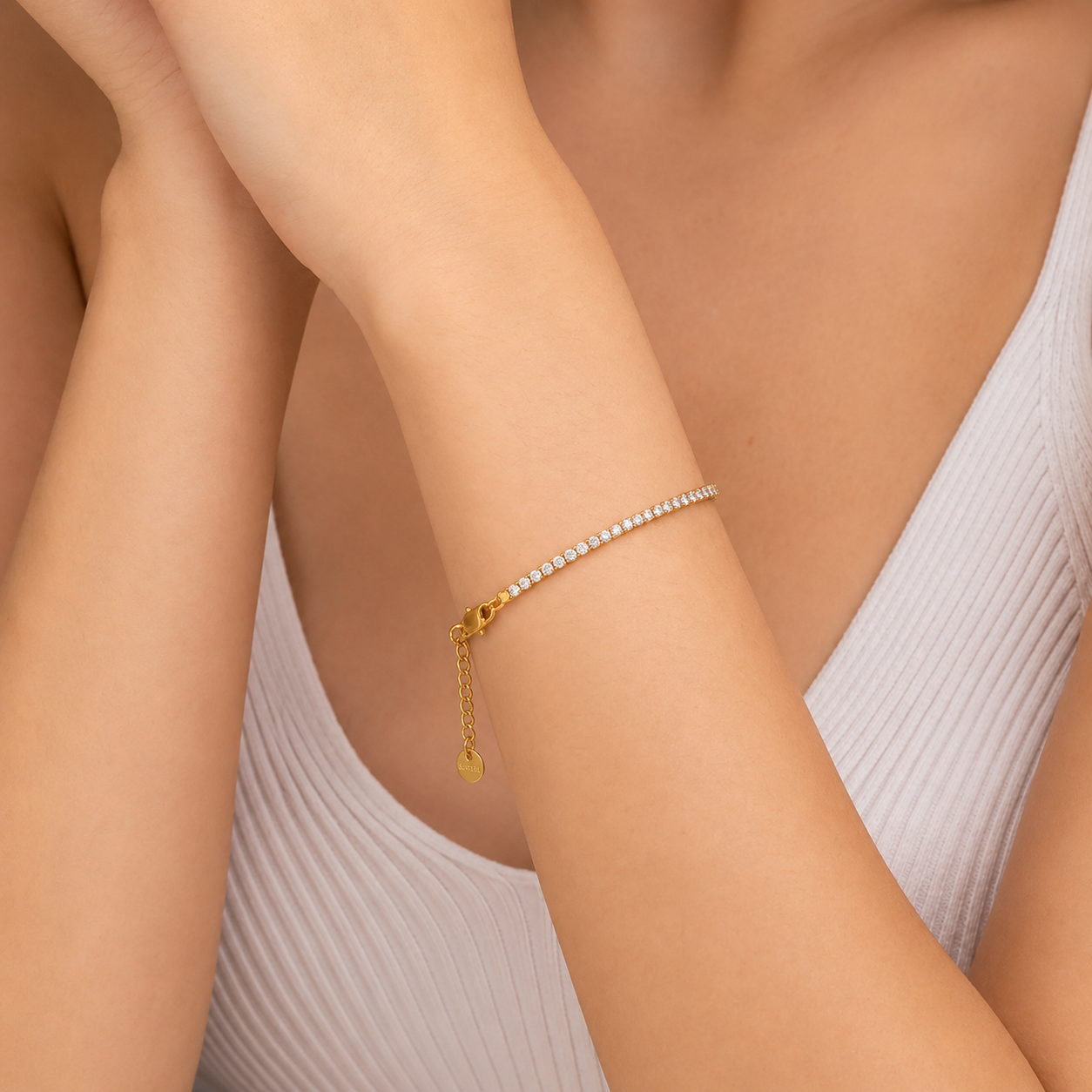 Crystal Tennis Bracelet