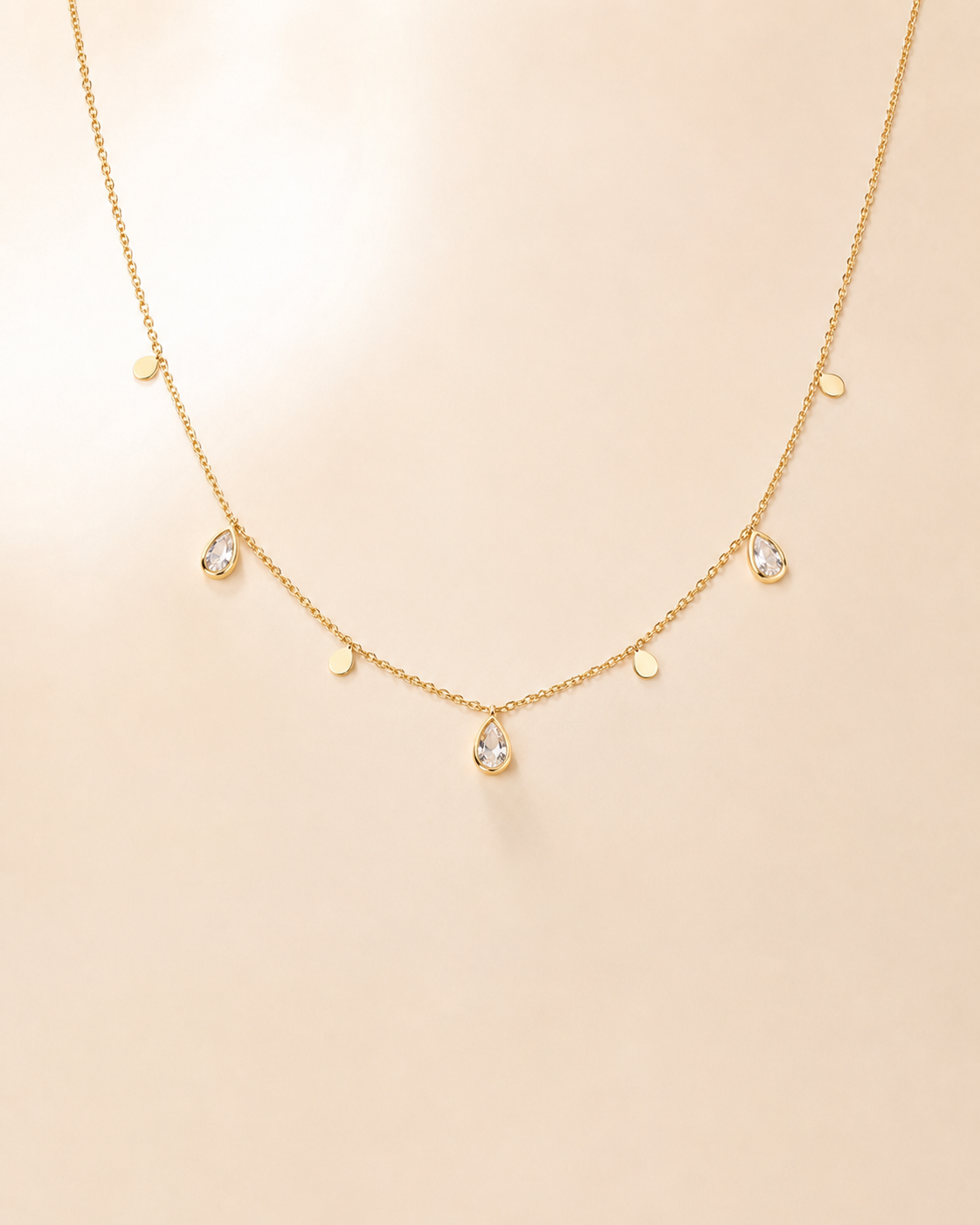 Celeste Teardrop Necklace