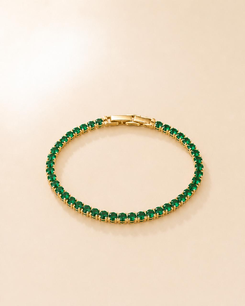 Emerald Tennis Bracelet