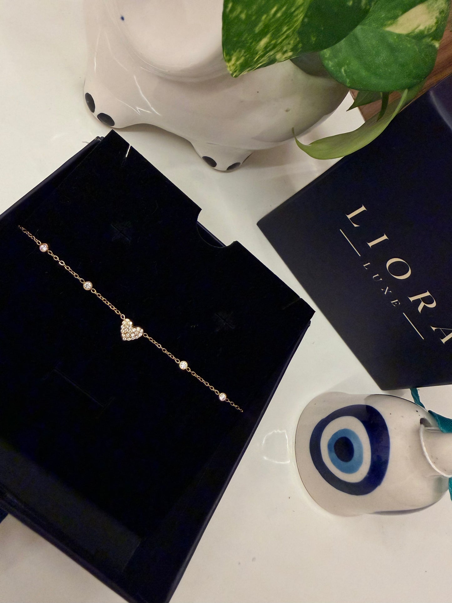 Amour Spark Heart Bracelet
