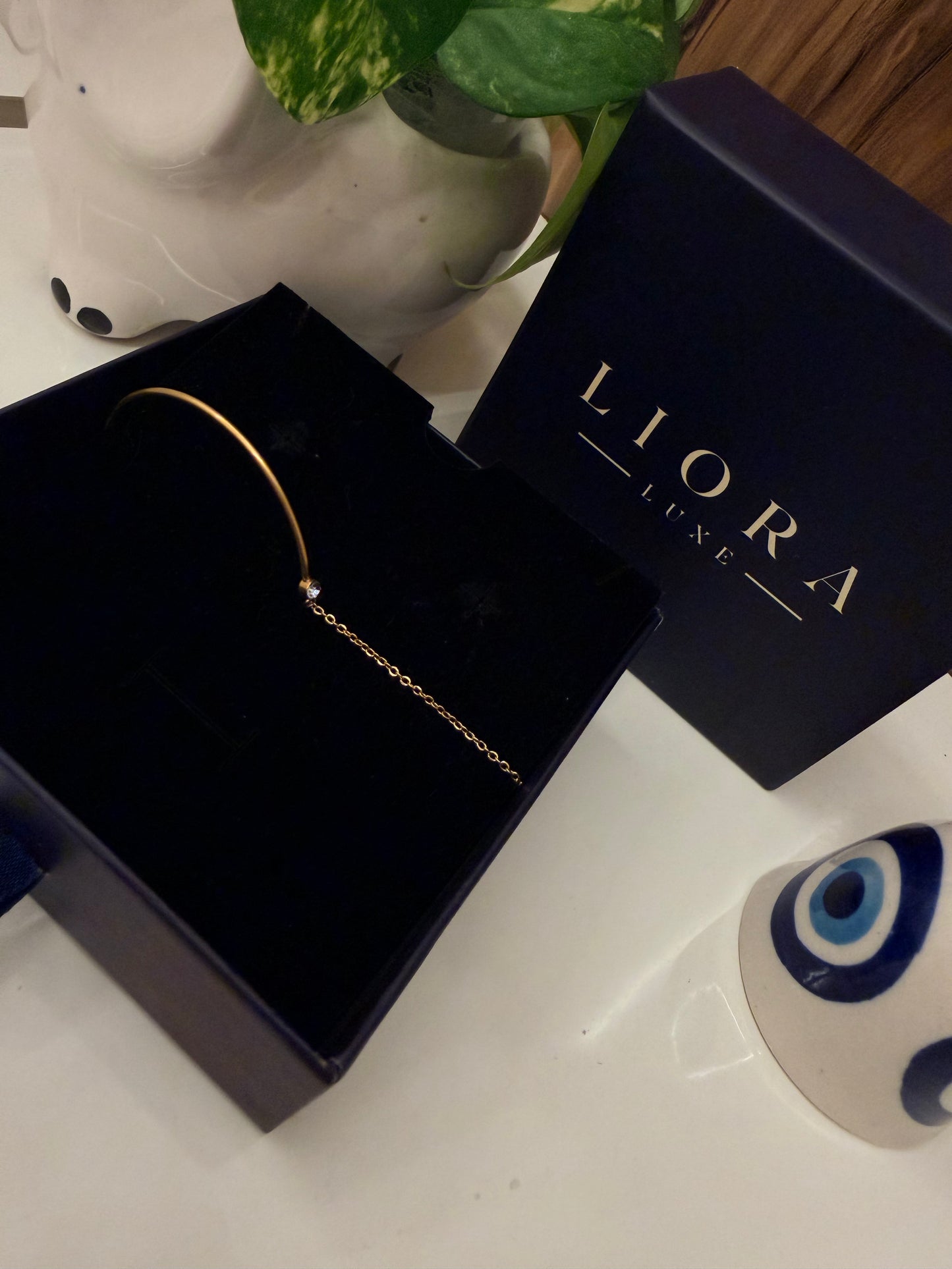 Solara Chain Cuff Bracelet