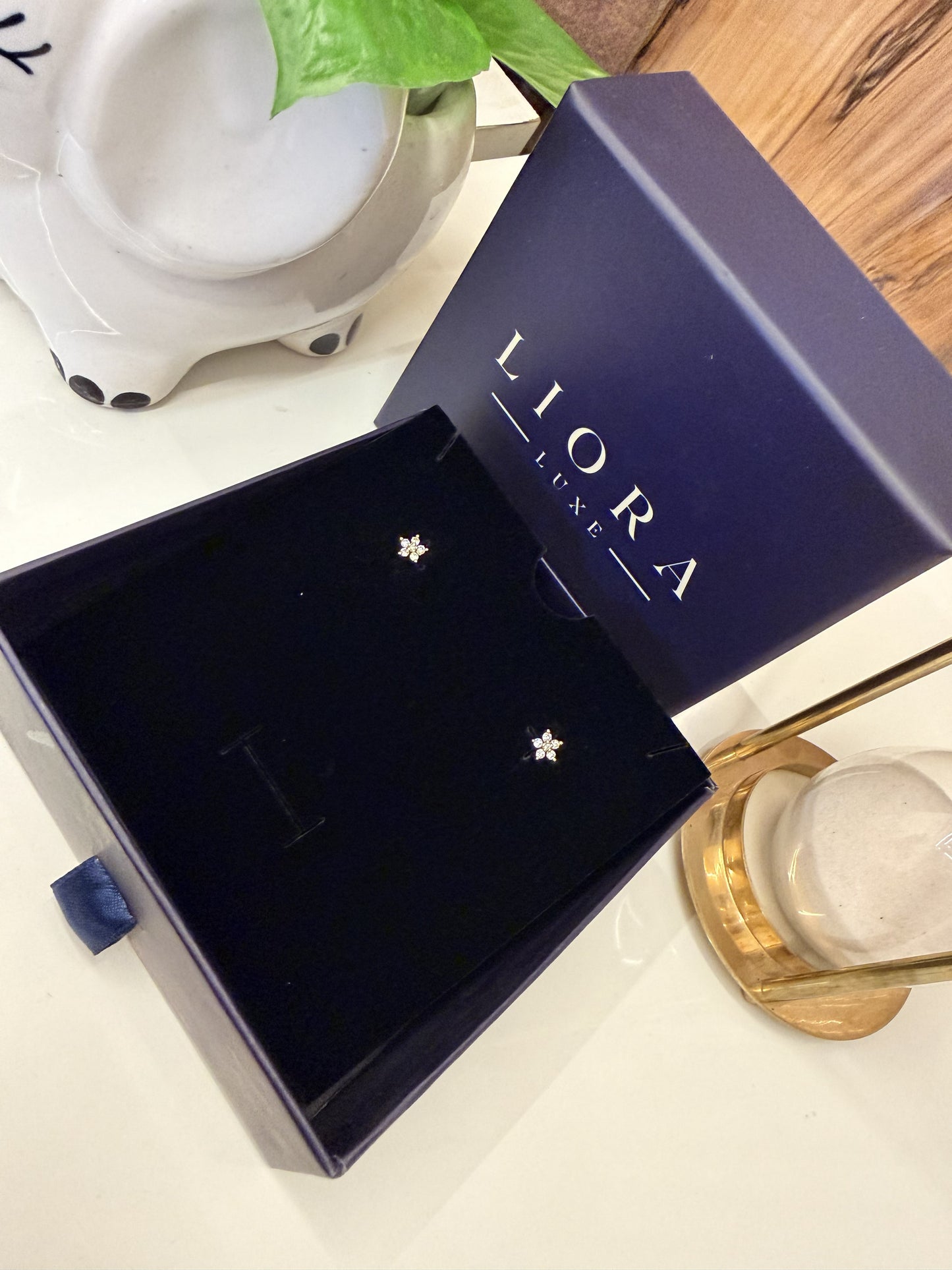 Celeste Starflower Second Studs