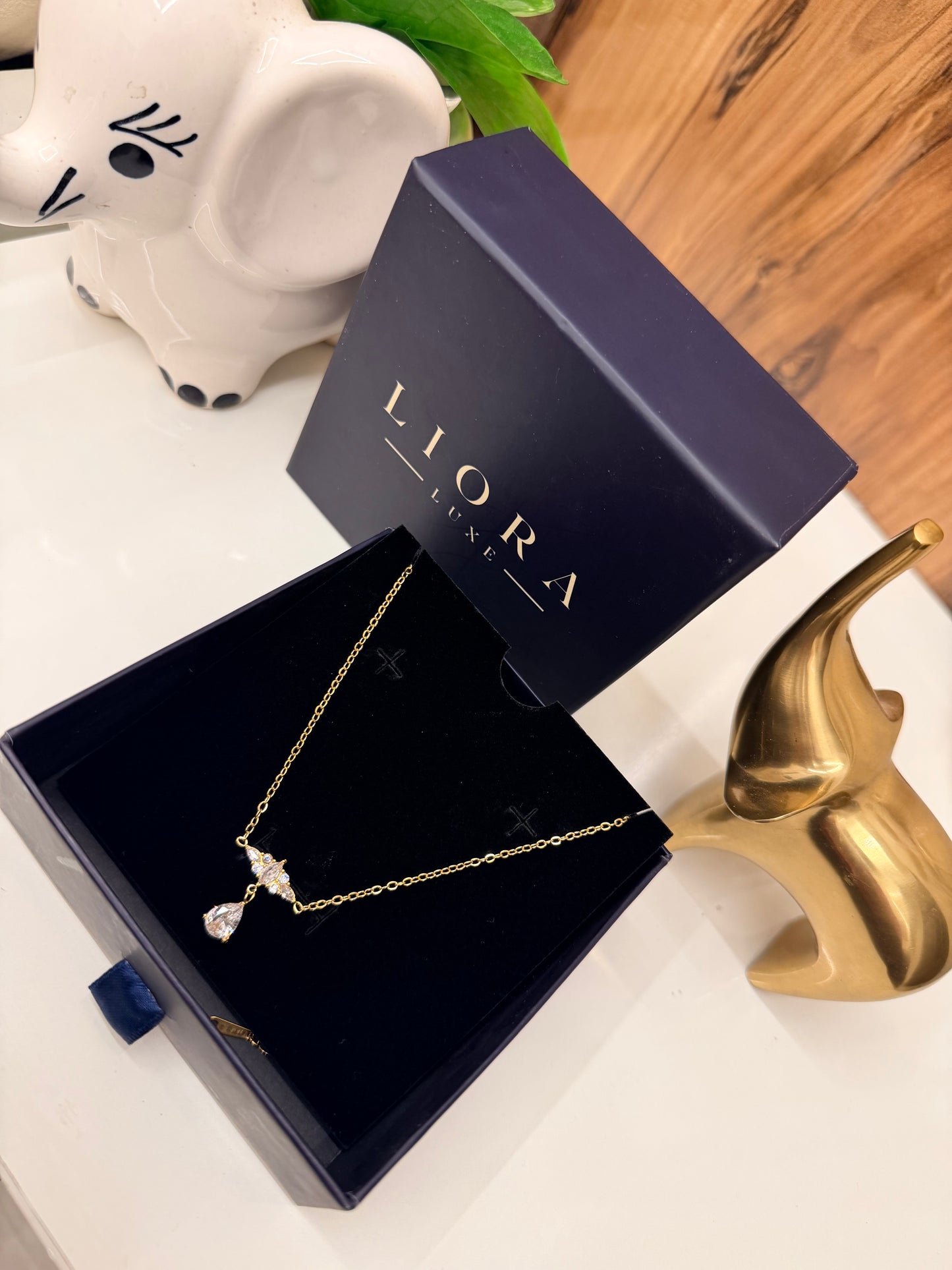 Solenne Tearlight Necklace