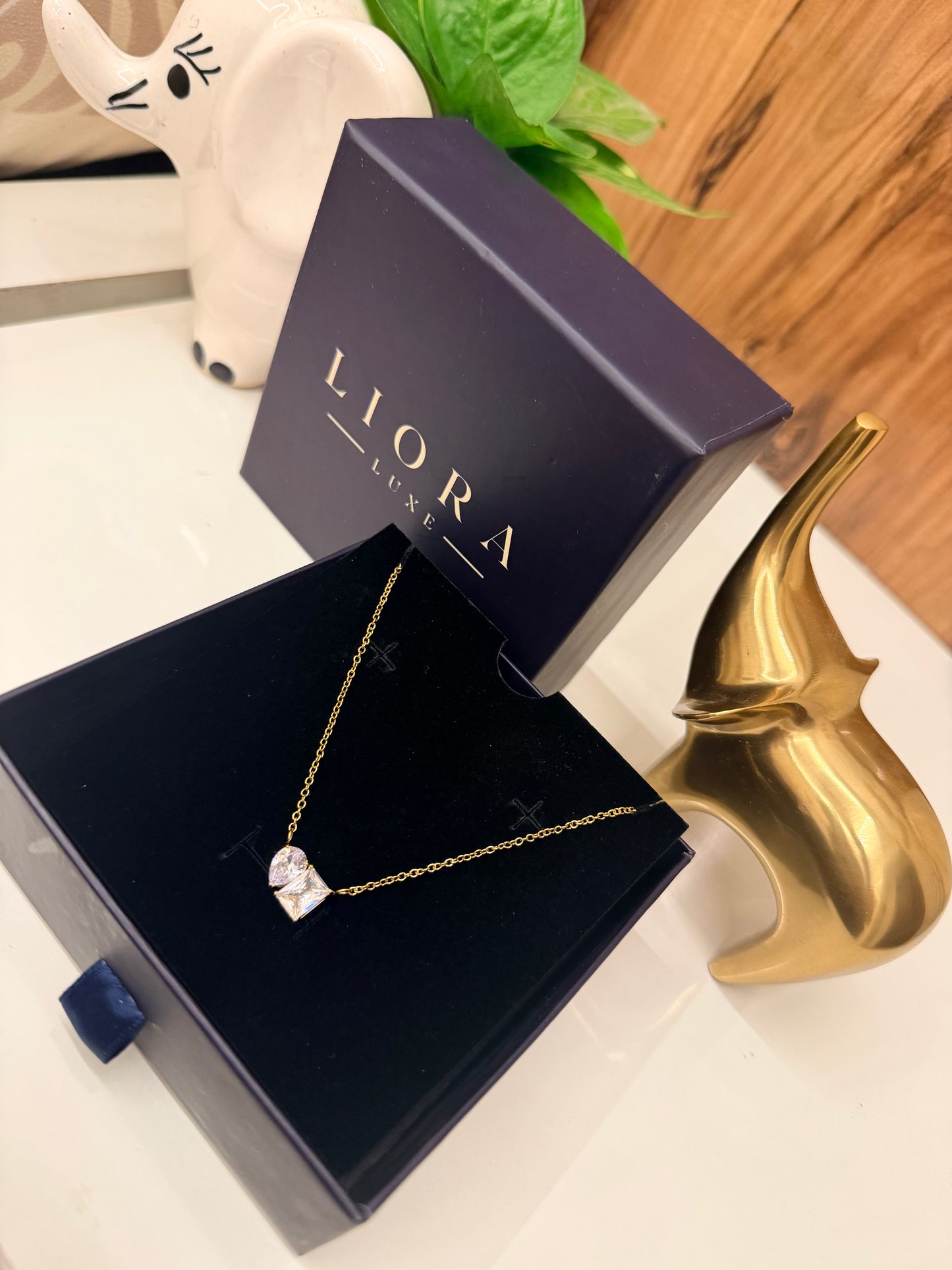 Twin Muse Necklace