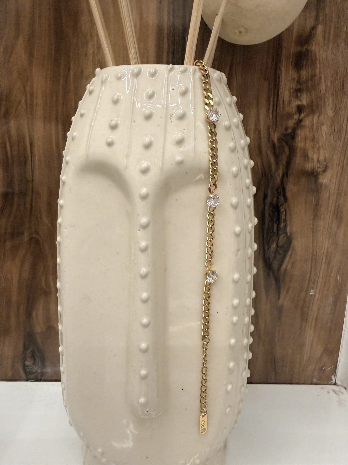 Crystal Chain Bracelet