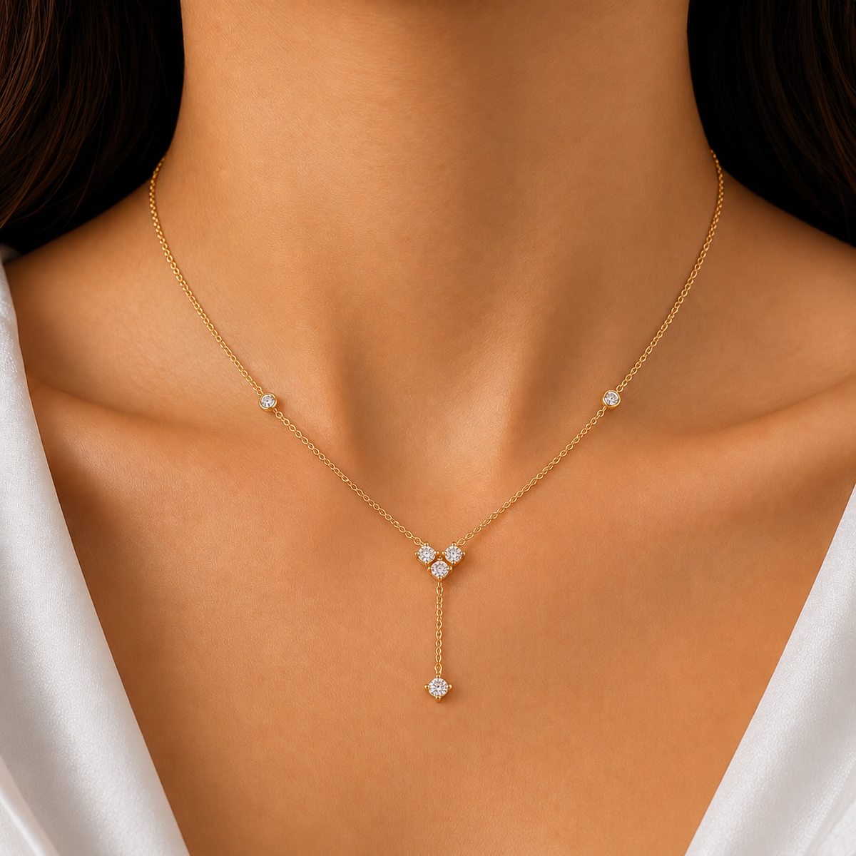 Aurelia Y-Drop Necklace