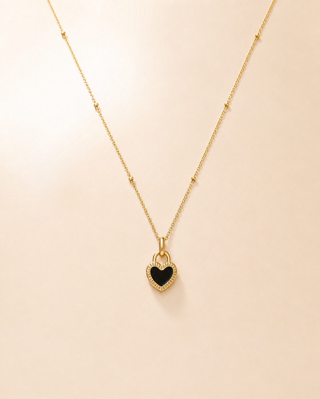 The Noir Heart Necklace