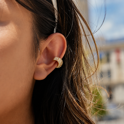 Stella Pavé Ear Cuff