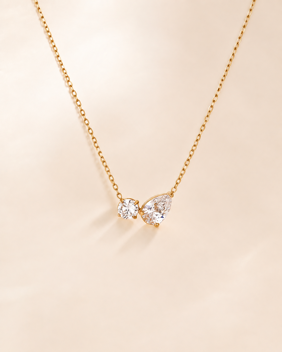 Crystal Arc Necklace