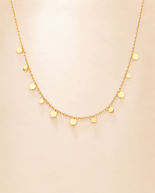 Disc Charm Necklace