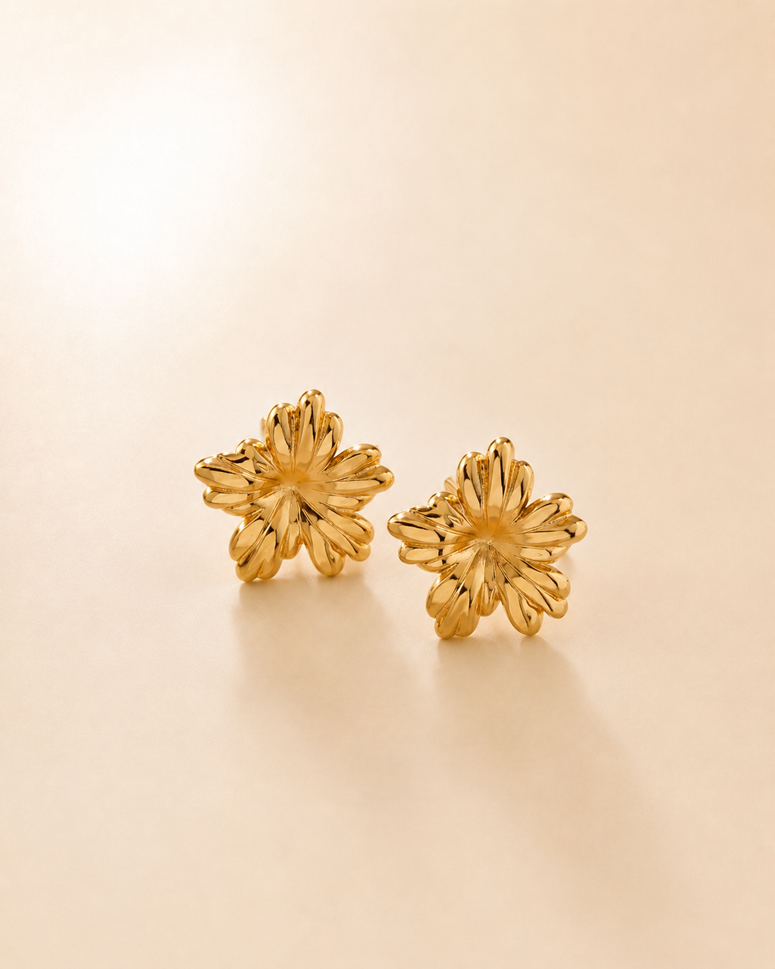 The Golden Bloom Studs