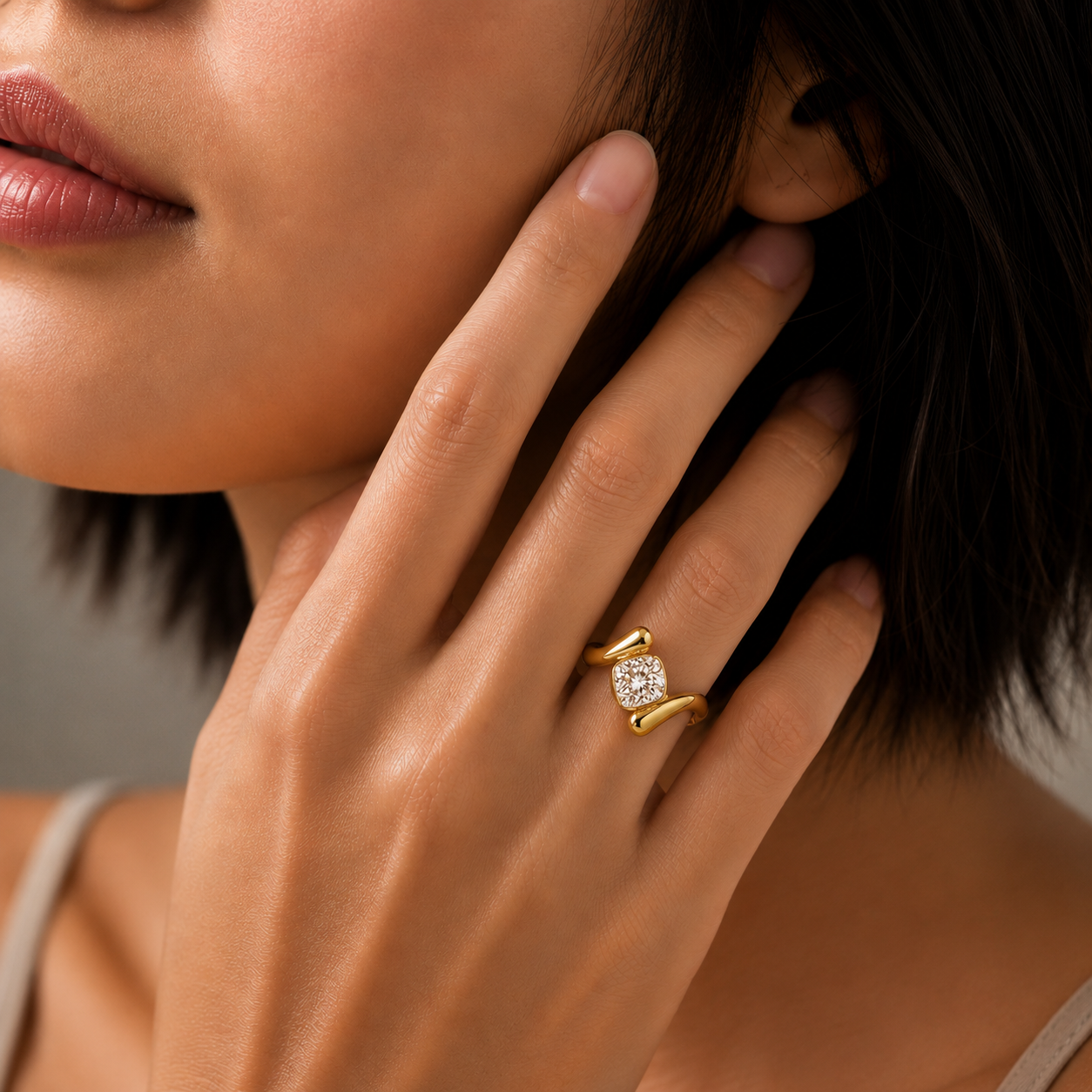 Aurora Wrap Statement Ring