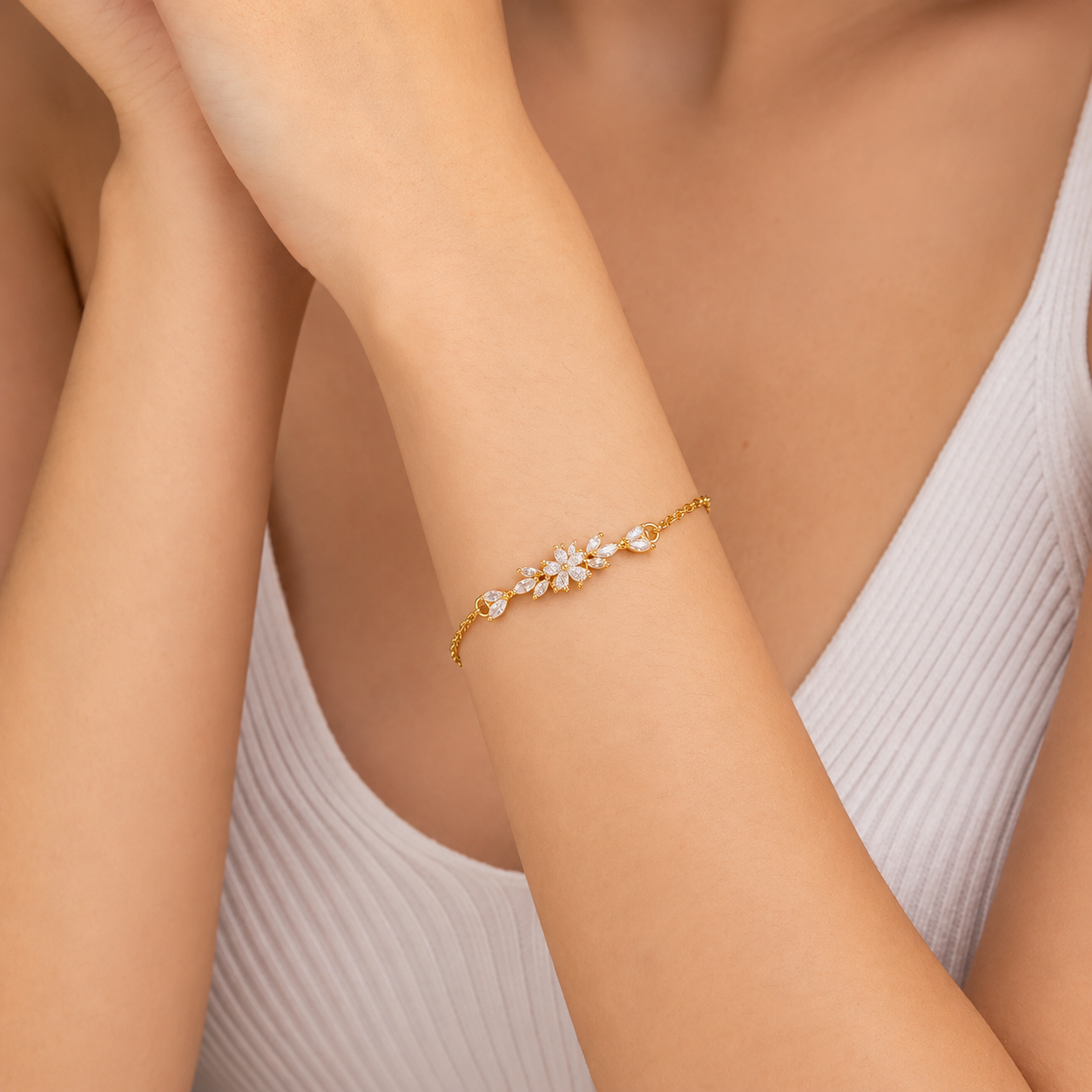 Floral Vine Bracelet