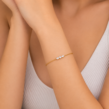 Triple Marquise Bracelet