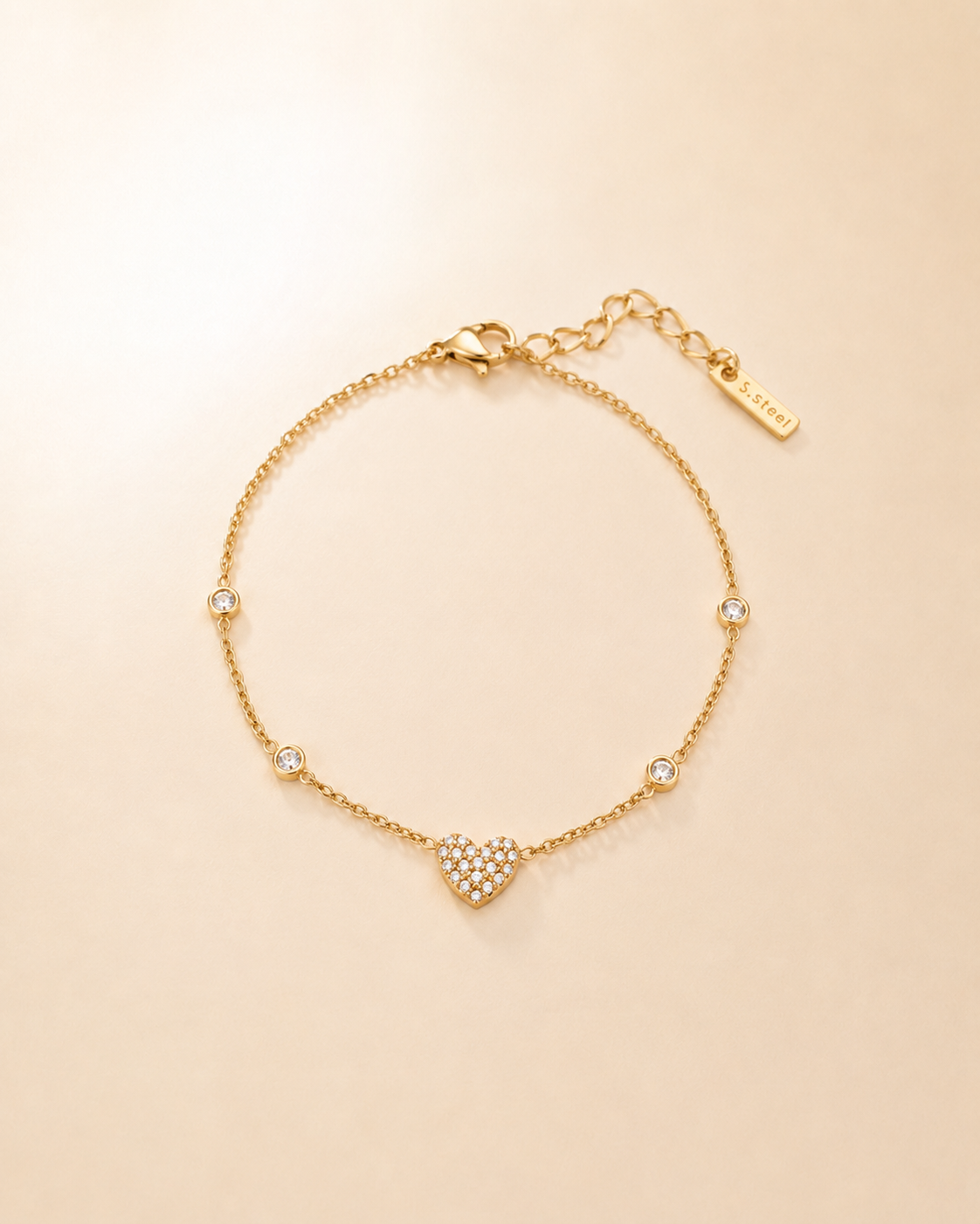 Amour Spark Heart Bracelet