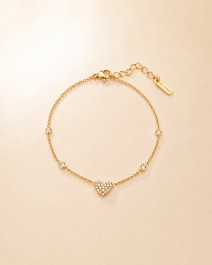 Amour Spark Heart Bracelet