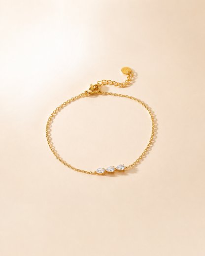Triple Marquise Bracelet