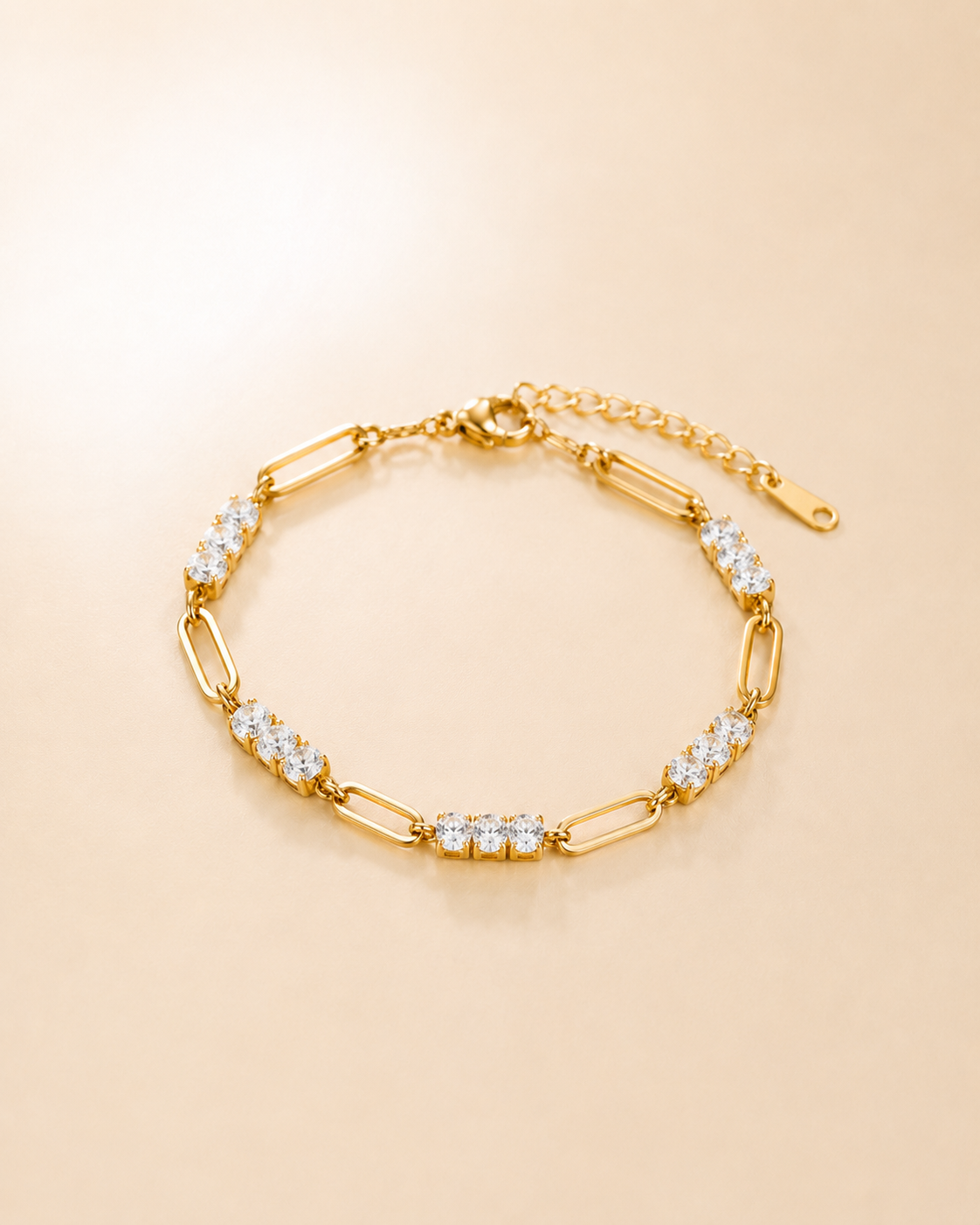 Celeste Link Tennis Bracelet