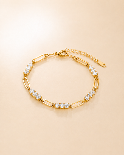Celeste Link Tennis Bracelet
