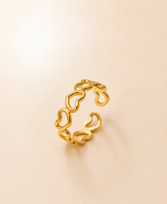 Infinity Heart Ring