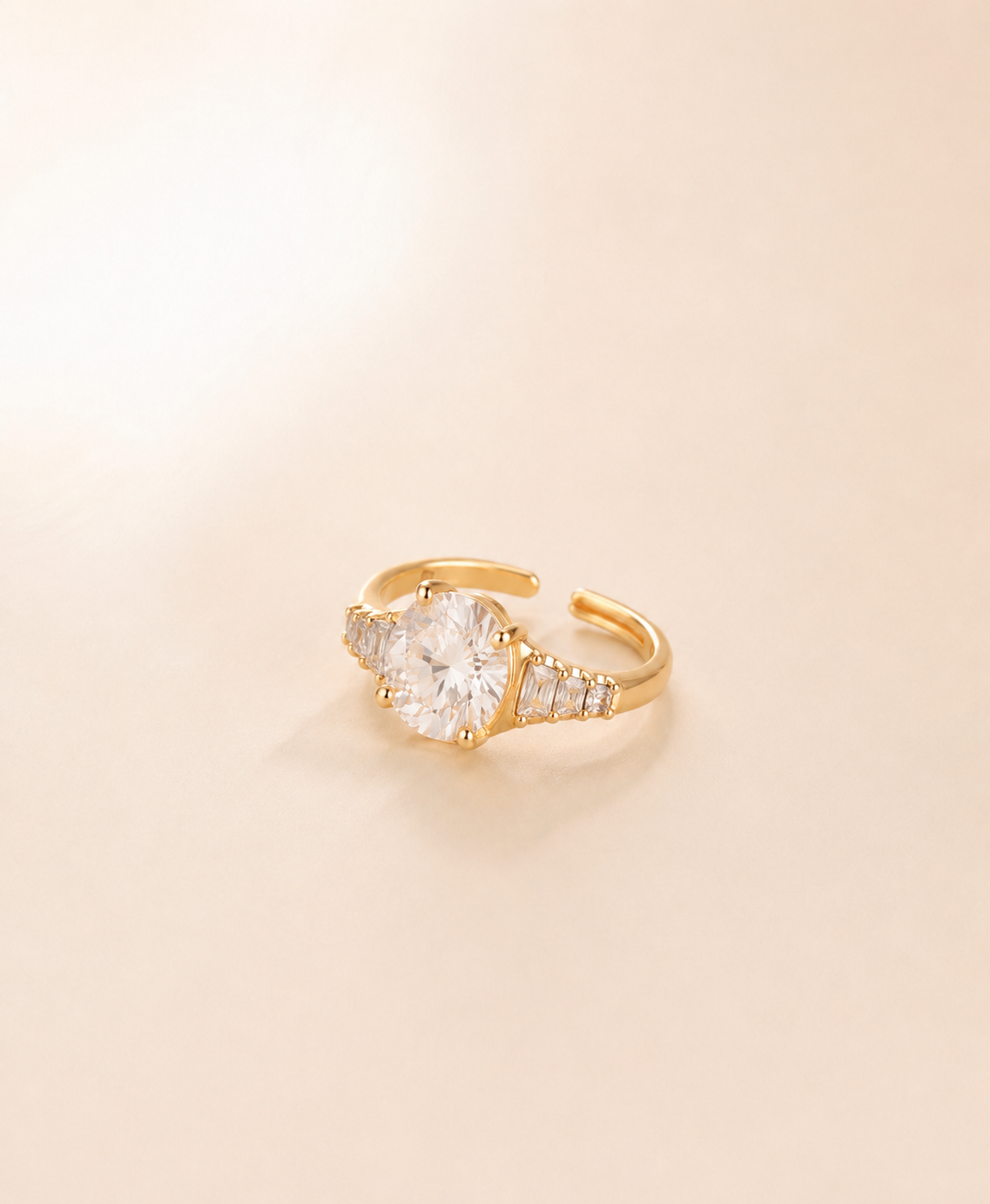 Vintage Gold Statement Ring