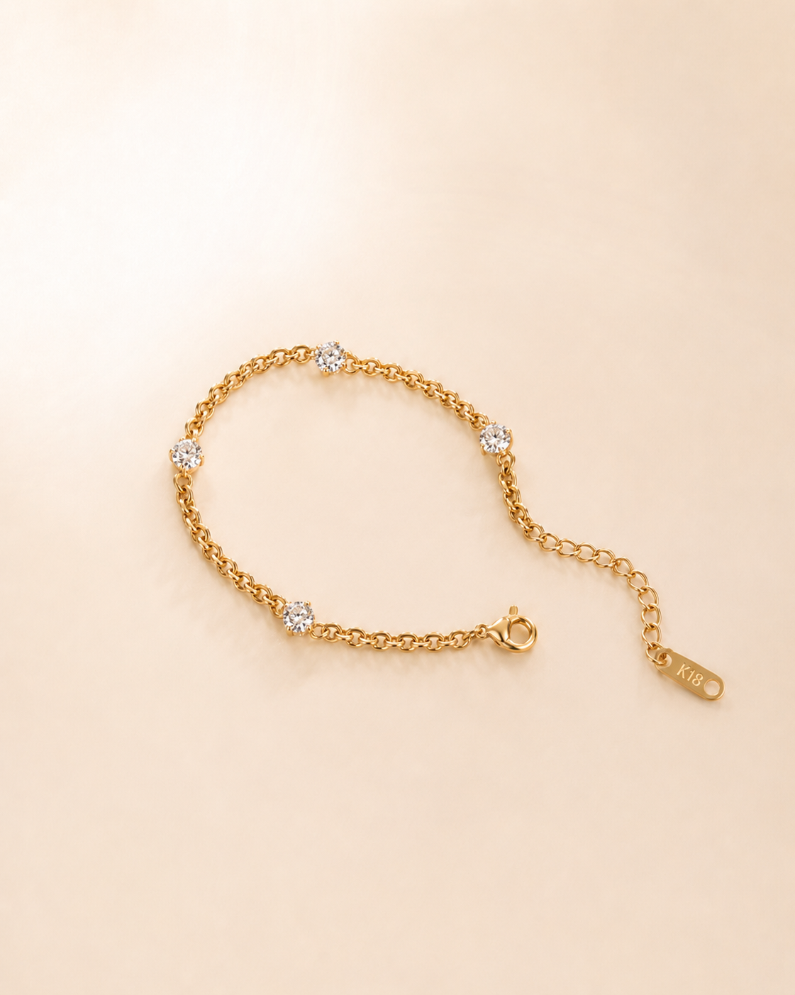 Crystal Chain Bracelet