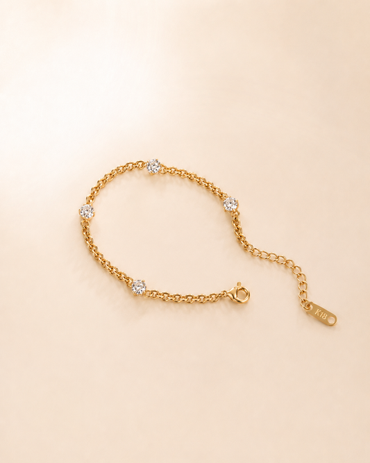 Crystal Chain Bracelet