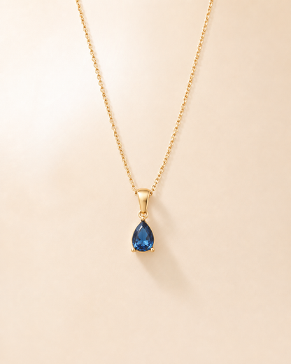 Midnight Tear Pendant