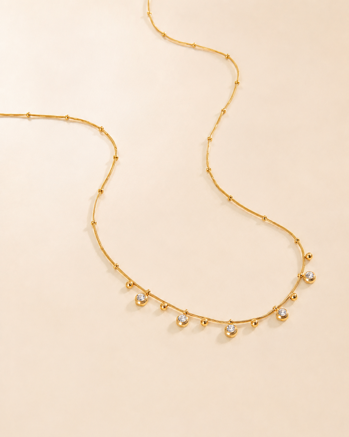 Starlit Drape Necklace