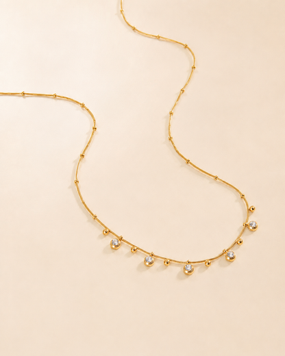 Starlit Drape Necklace