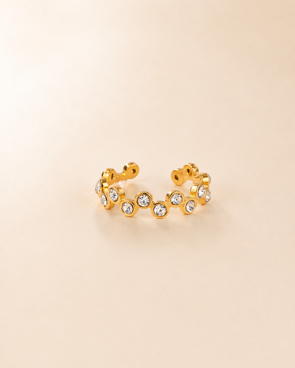 Golden Radiance Band Ring