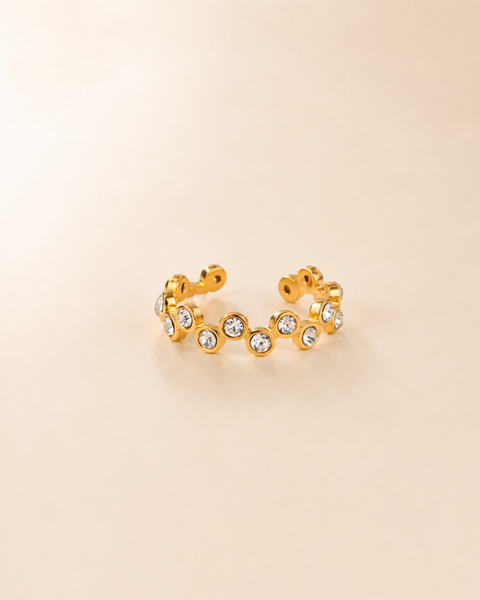Golden Radiance Band Ring