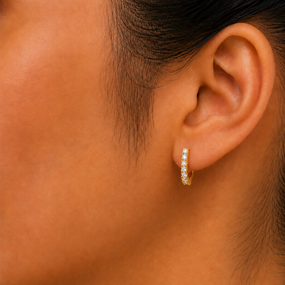 Sunburst Marquise Ear Climbers