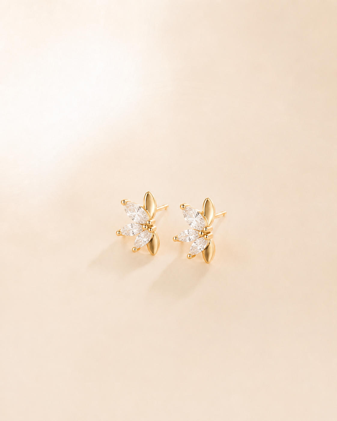 Petite Starburst Second Studs