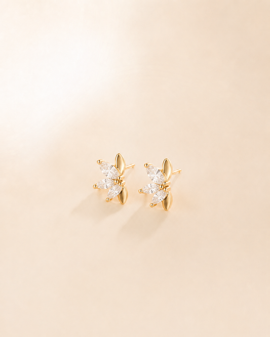 Petite Starburst Second Studs