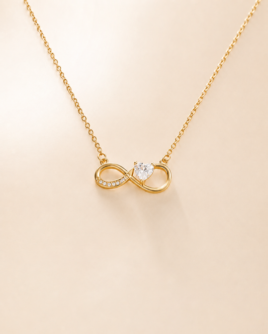 Evermore Infinity Crystal Necklace