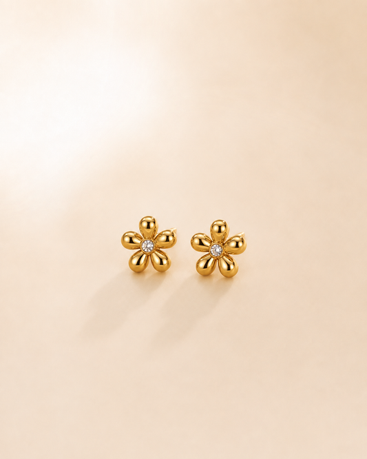 Floral Stud Earrings