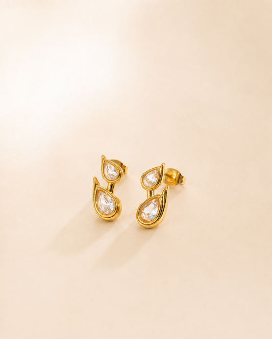 Teardrop Cascade Earrings