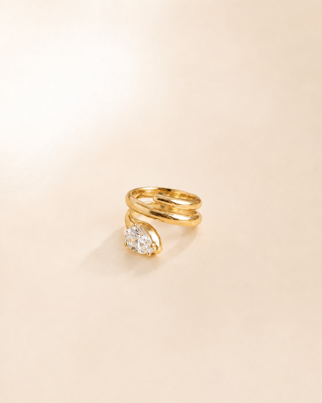 Serpentine Glow Ring
