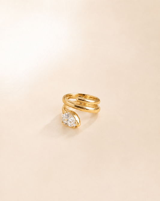 Serpentine Glow Ring