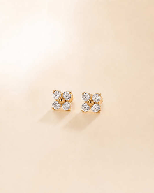 Quadra Bloom Studs