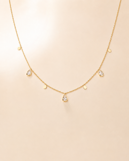 Celeste Teardrop Necklace