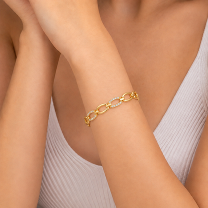 Luxe Link Pavé Bracelet