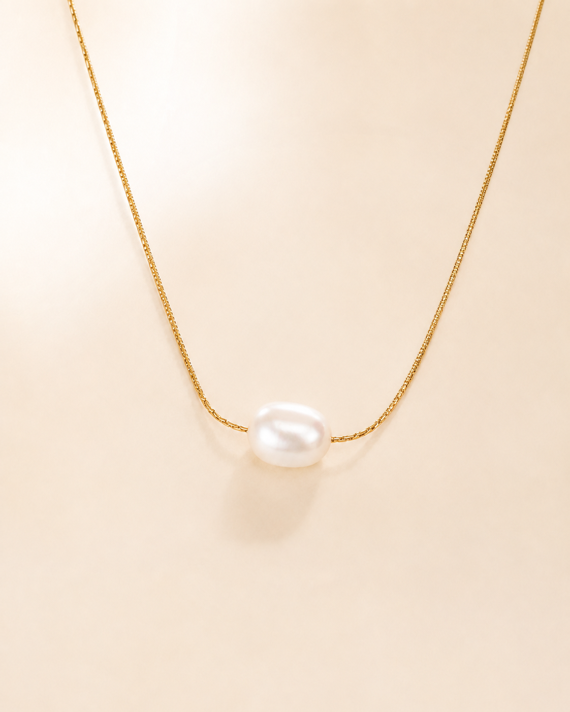 Moon Pearl Necklace