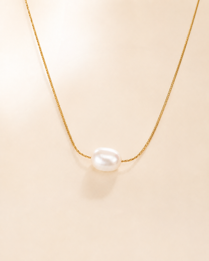 Moon Pearl Necklace