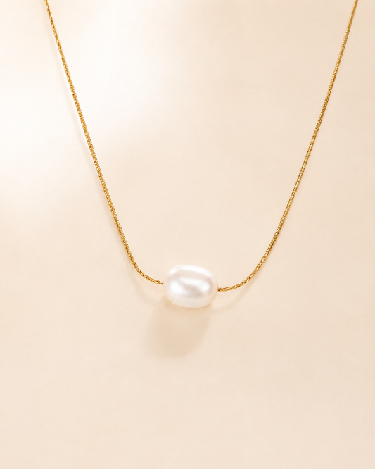 Moon Pearl Necklace