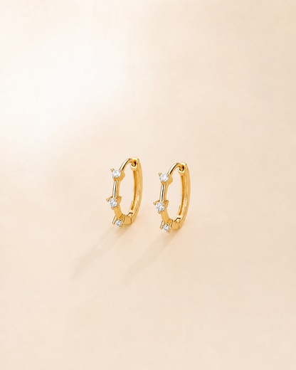 Crystal hoops
