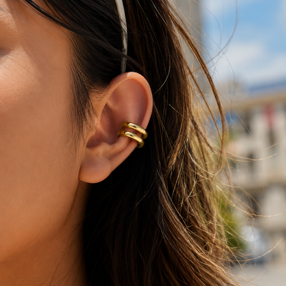 Luna double ear cuff