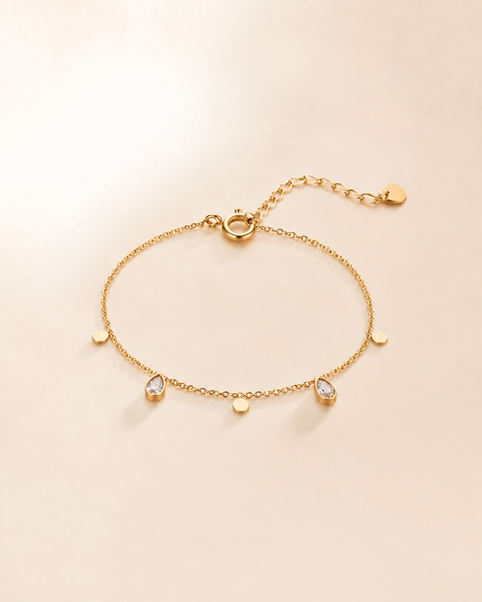 Dewdrop Charm Bracelet