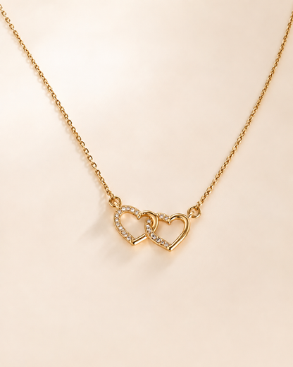 Linked Heart Necklace